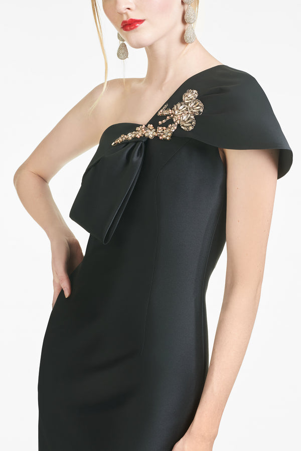 Sachin & Babi Ines Gown - Black