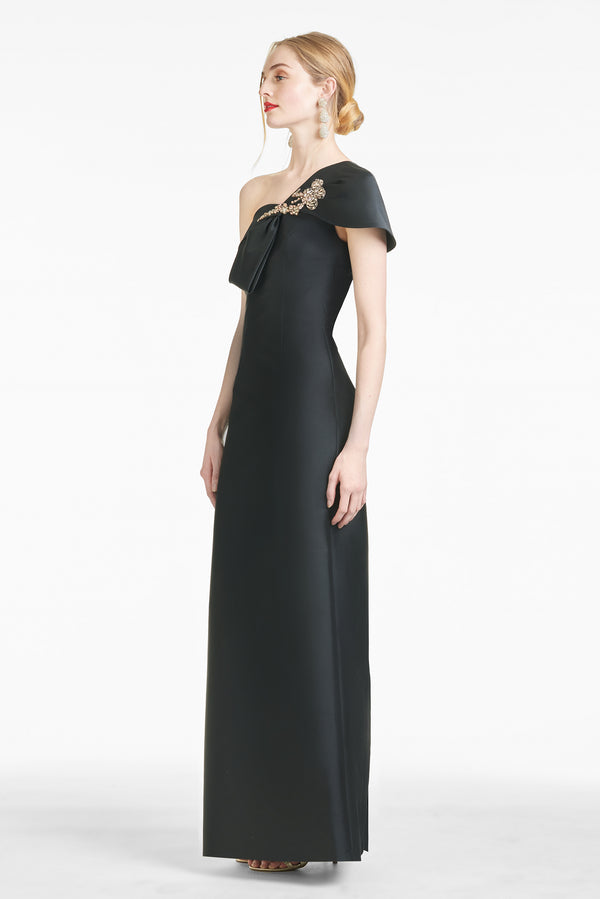 Sachin & Babi Ines Gown - Black