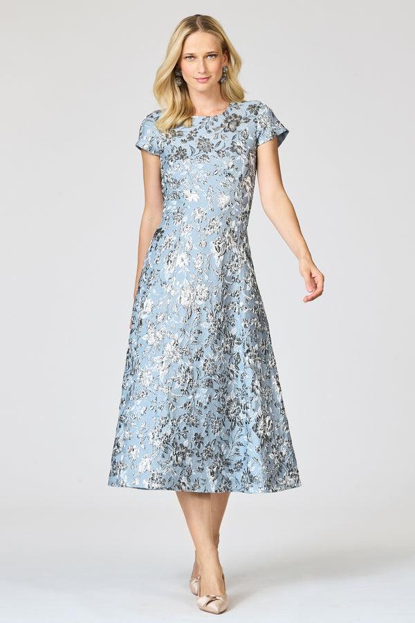 Sachin & Babi JACKIE DRESS - PEWTER GARDENS