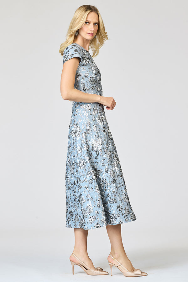 sachin & babi JACKIE DRESS - PEWTER GARDENS