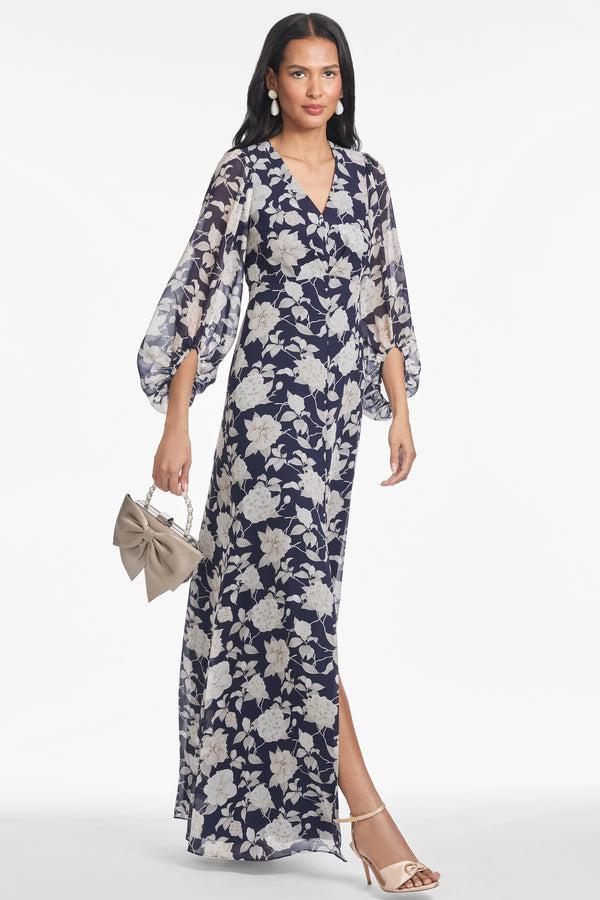 Sachin & Babi JENNY GOWN - ALABASTER BEGONIA