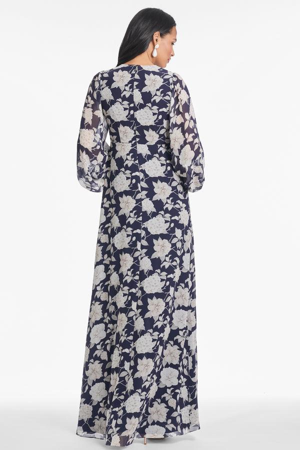 Sachin & Babi JENNY GOWN - ALABASTER BEGONIA