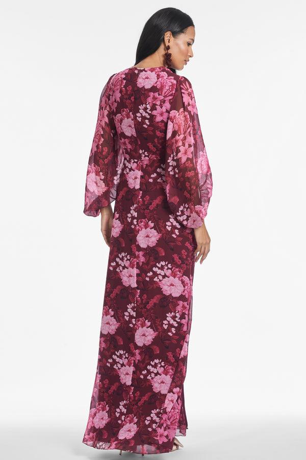 Sachin & Babi JENNY GOWN - RASPBERRY FLORIBUNDA