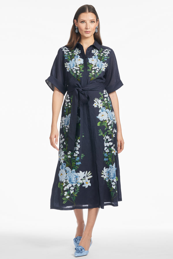 Sachin & Babi JOY DRESS - MIDNIGHT GARDEN