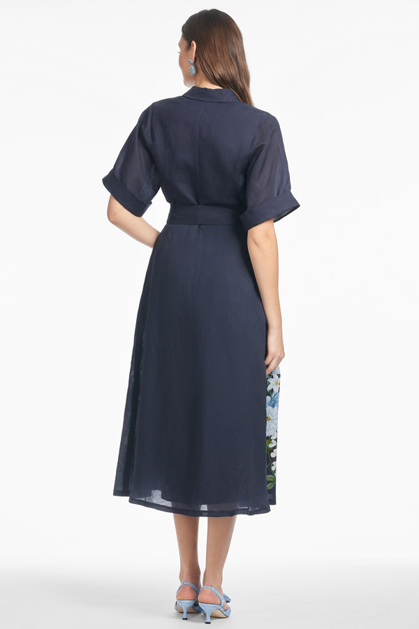 Sachin & Babi JOY DRESS - MIDNIGHT GARDEN