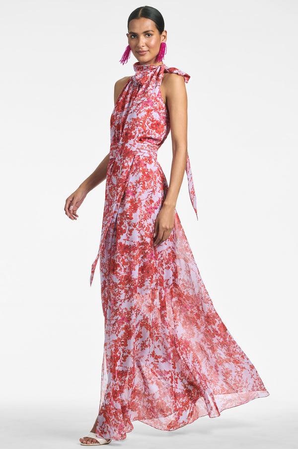 Sachin & Babi Kayla Gown - Amaranths Spray - Final Sale