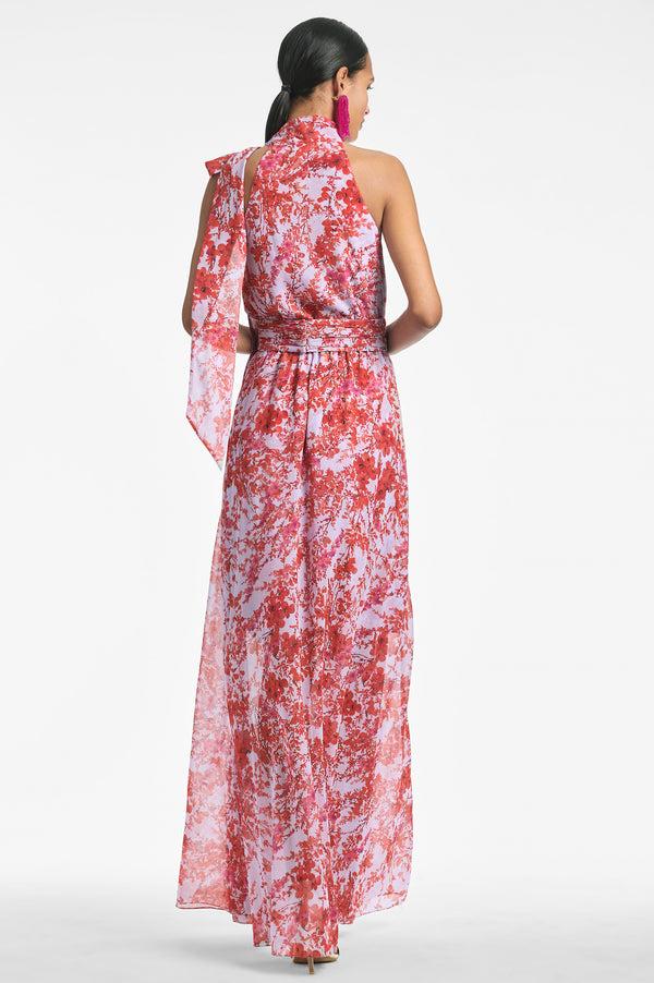 Sachin & Babi Kayla Gown - Amaranths Spray - Final Sale