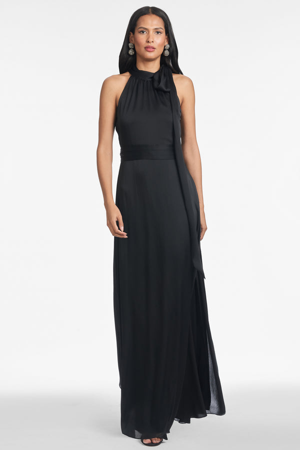 sachin & babi Kayla Gown - Black