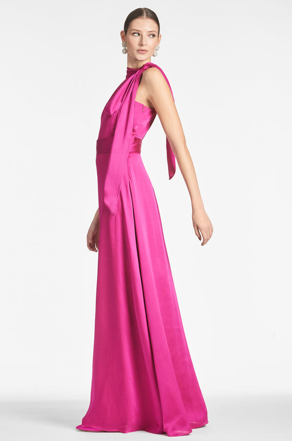Sachin & Babi Kayla Gown - Dragonfruit - Final Sale