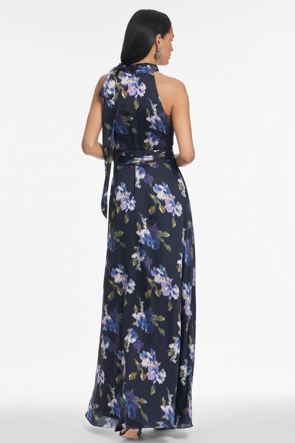 Sachin & Babi Kayla Gown - Midnight Corsage - Final Sale