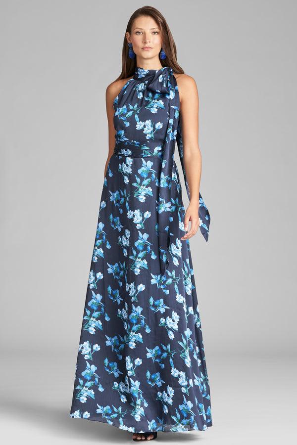 sachin & babi Kayla Gown - Poseidon Venetian Petal