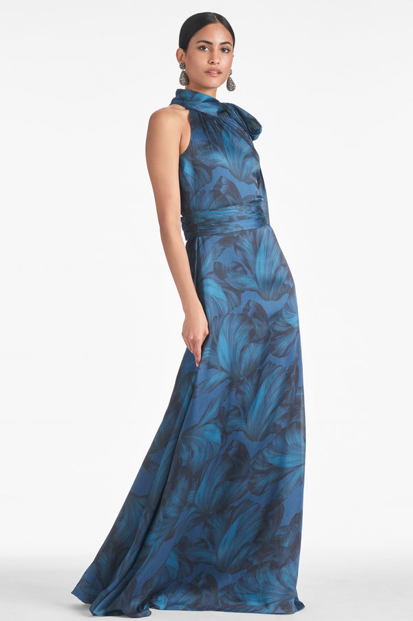 Sachin & Babi Kayla Gown - Tonal Petal