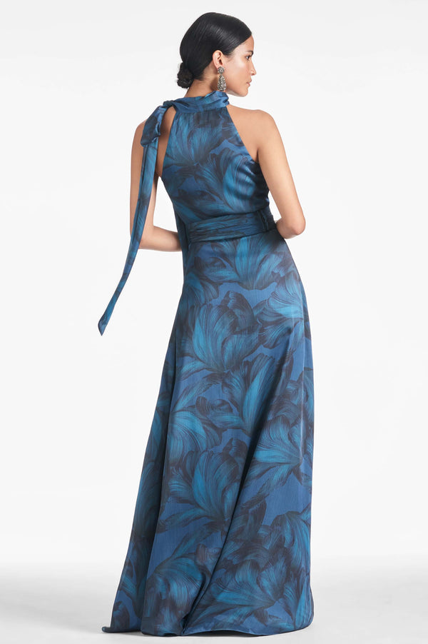 Sachin & Babi Kayla Gown - Tonal Petal