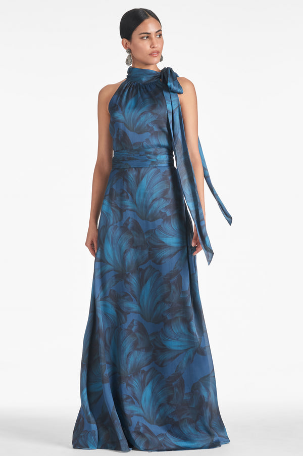 sachin & babi Kayla Gown - Tonal Petal