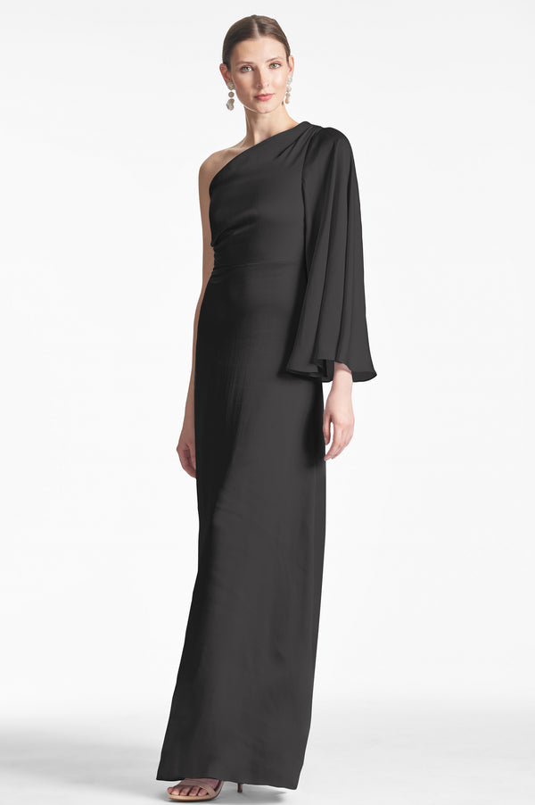 sachin & babi Keely Gown - Black - Final Sale