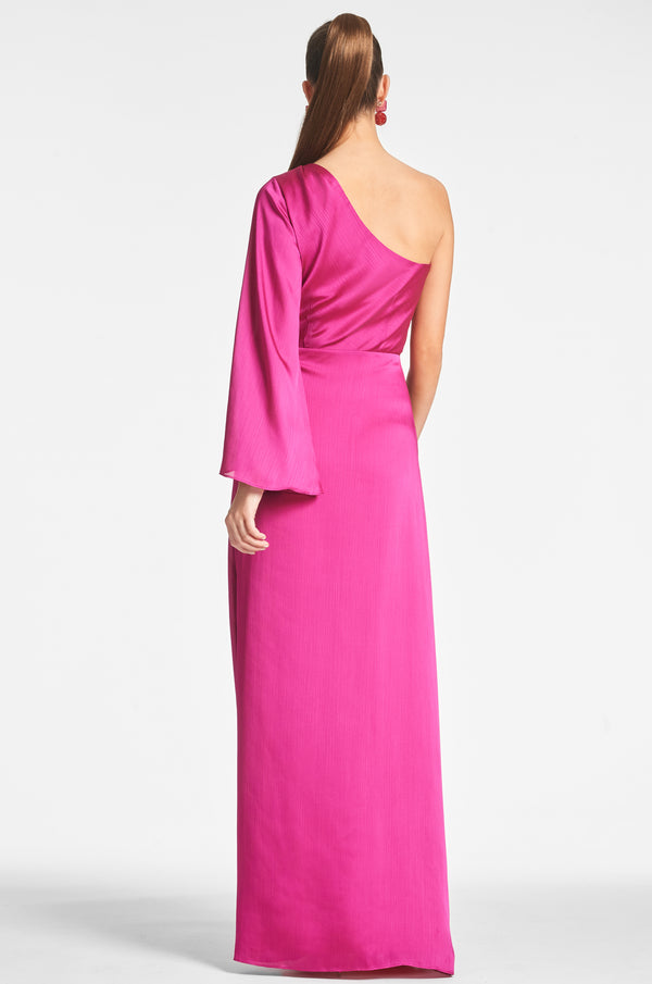 Sachin & Babi Keely Gown - Dragonfruit