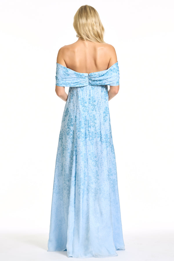 Sachin & Babi KENNEDY GOWN - CEYLON BOUQUET