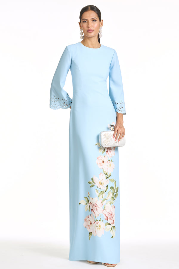 Sachin & Babi KITTY GOWN - SKY BLUE RACEME