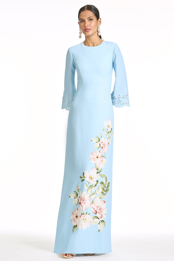 Sachin & Babi KITTY GOWN - SKY BLUE RACEME
