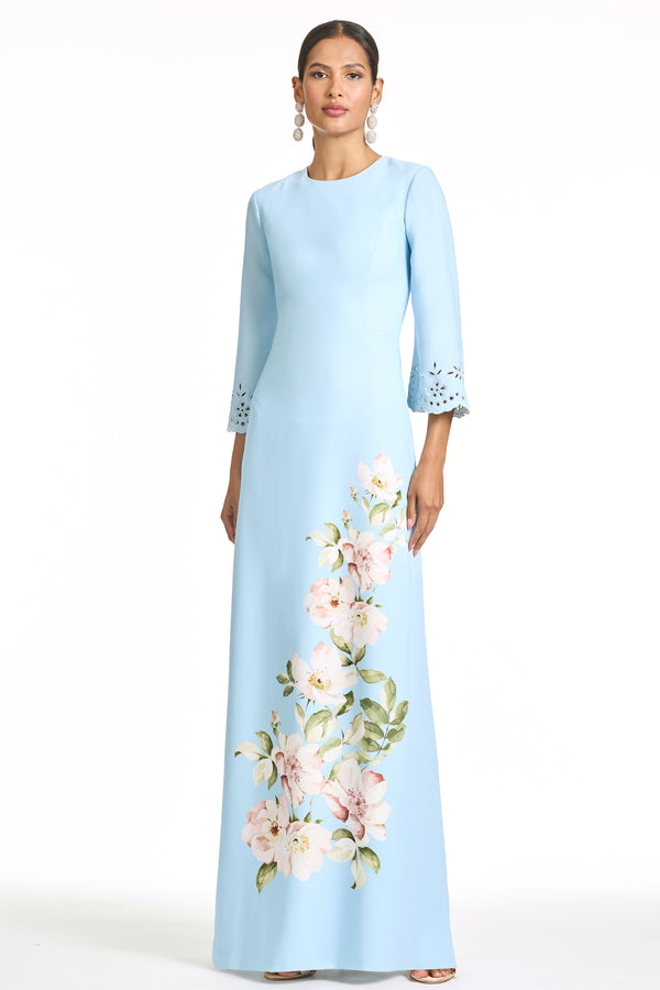 Sachin & Babi KITTY GOWN - SKY BLUE RACEME