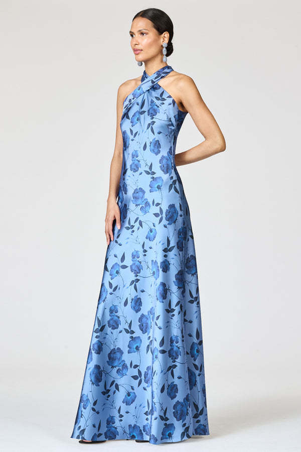 sachin & babi LAURANT GOWN - WILD STEEL ROSES