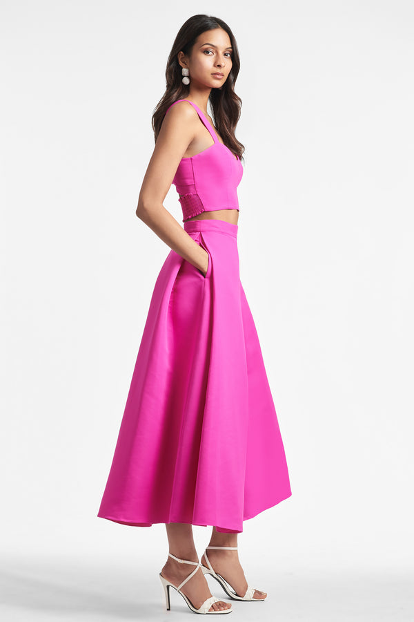 Sachin & Babi Leighton Skirt - Cerise