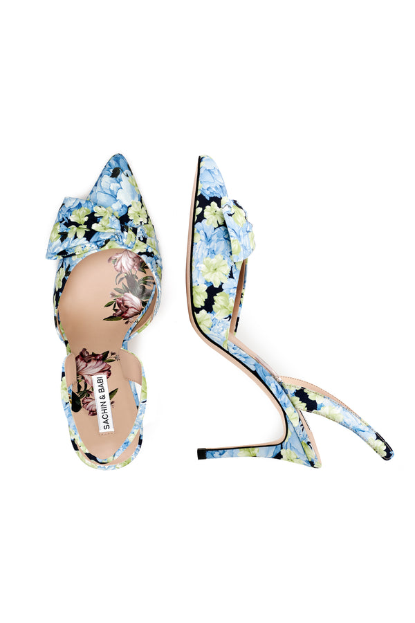 sachin & babi Lenox Obi-Bow Slingback - Garden Club