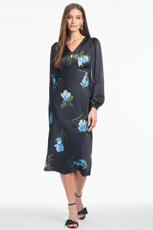 sachin & babi LOLA DRESS - NIGHT SKY BLUE OCULATA