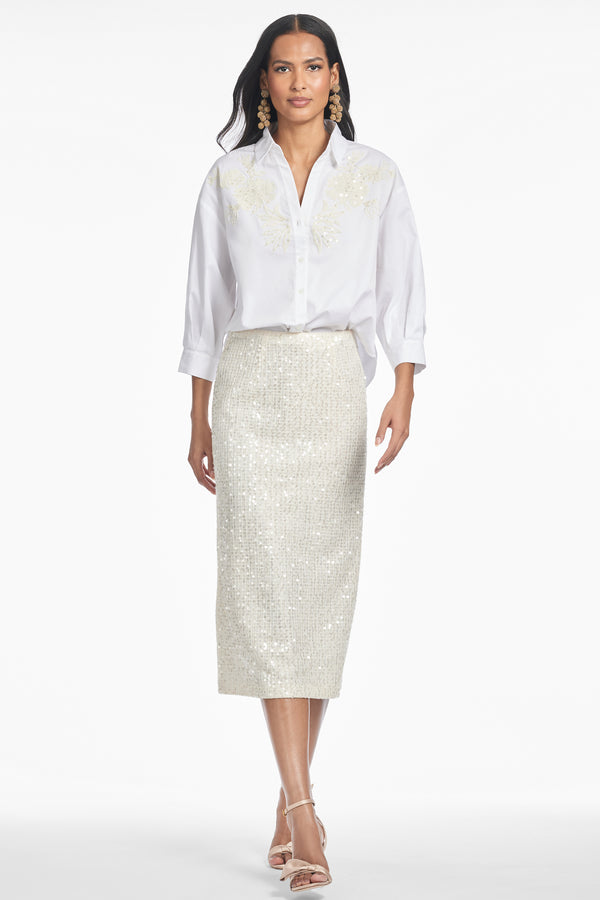 sachin & babi LUCE TOP - WHITE