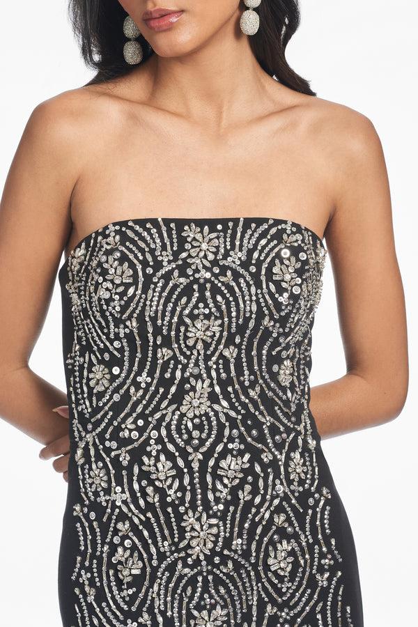 Sachin & Babi Lucille Gown - Black