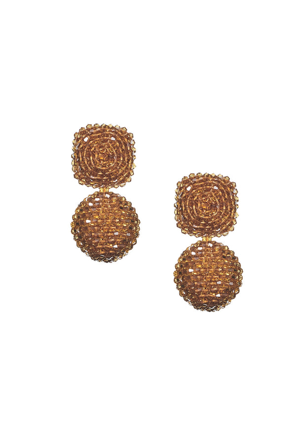 Sachin & Babi LYDIA EARRINGS - AMBER