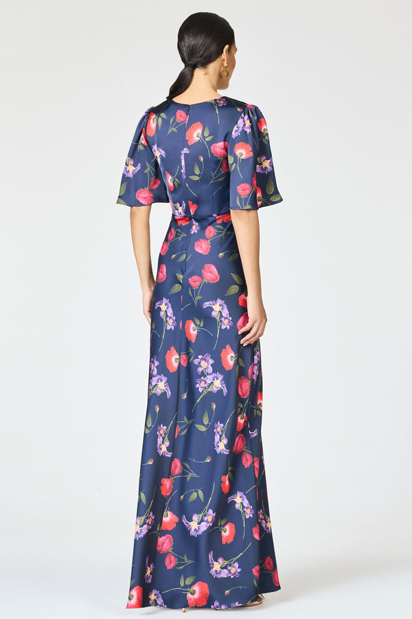 Sachin & Babi MAE GOWN - MIDNIGHT JARDIN