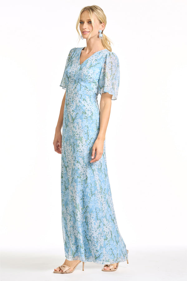 Sachin & Babi MAE GOWN - SKY SNOW HYACINTH