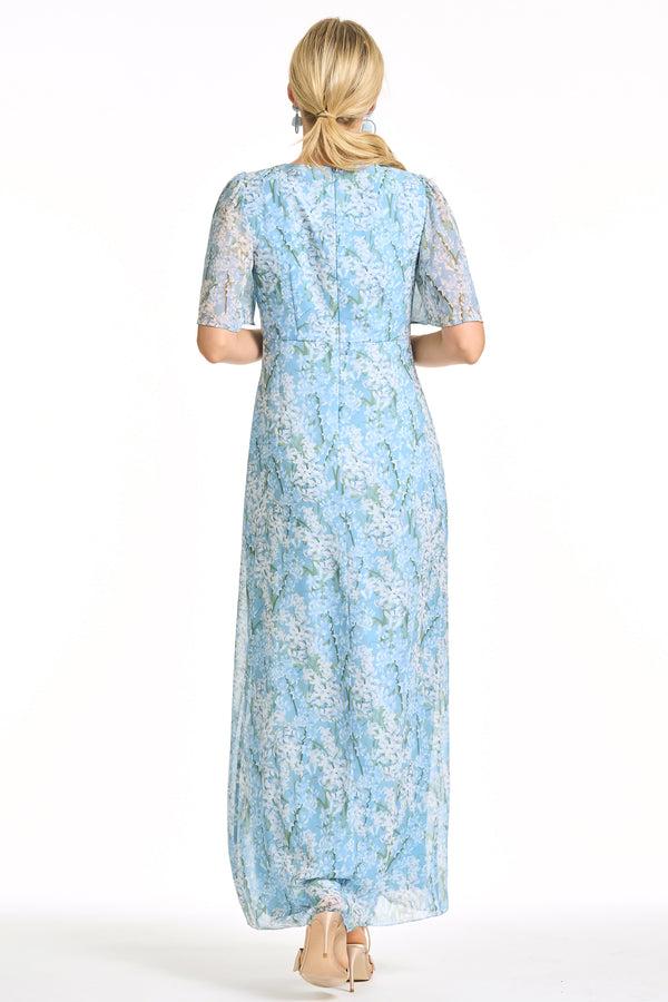 Sachin & Babi MAE GOWN - SKY SNOW HYACINTH