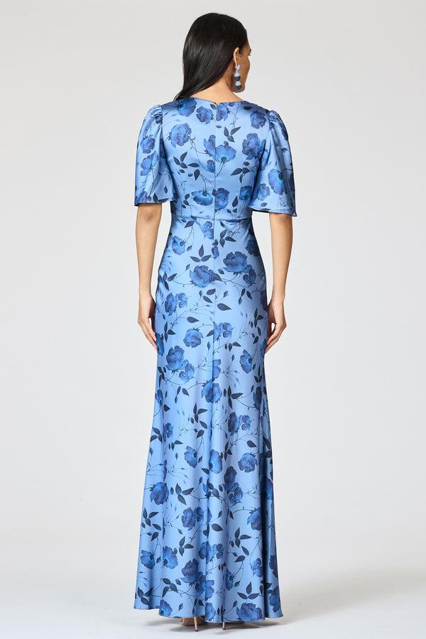 Sachin & Babi MAE GOWN - WILD STEEL ROSES