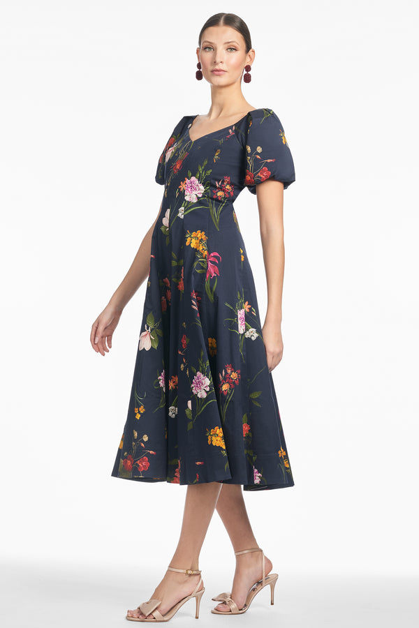 Sachin & Babi MAGNOLIA DRESS - DARK MIDNIGHT BOUQUET