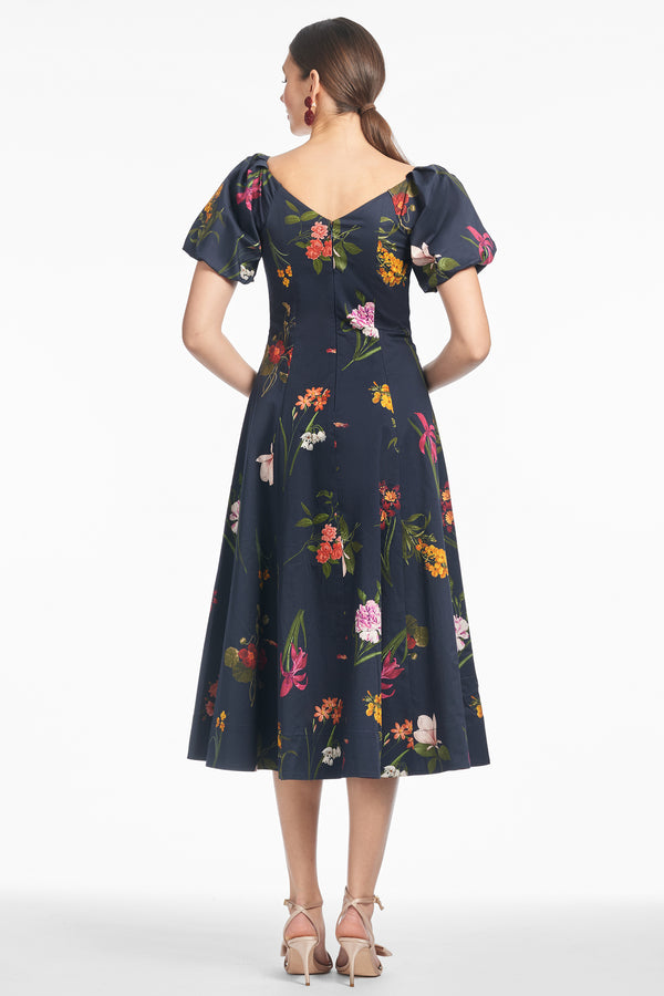 Sachin & Babi MAGNOLIA DRESS - DARK MIDNIGHT BOUQUET