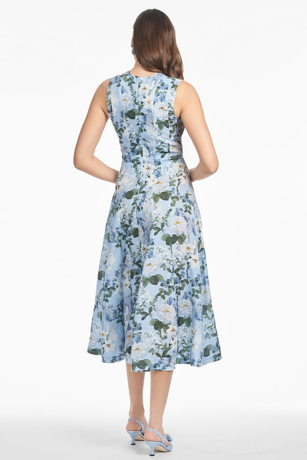 Sachin & Babi MARIPOSA DRESS - DELFT PETALS