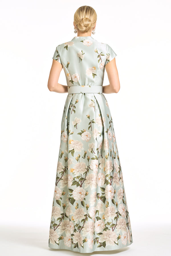 Sachin & Babi MARTA GOWN - CELADON SWEETBRIAR DEGRADE