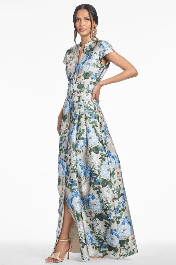 Sachin & Babi MARTA GOWN - DUNE AND DUSK PETALS