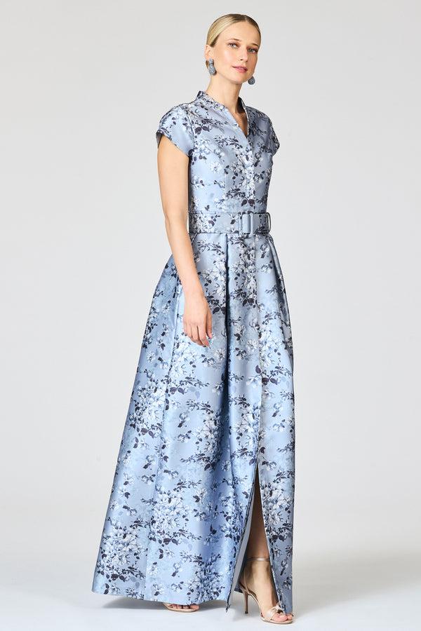 Sachin & Babi MARTA GOWN - ICED CHERRY BLOSSOM