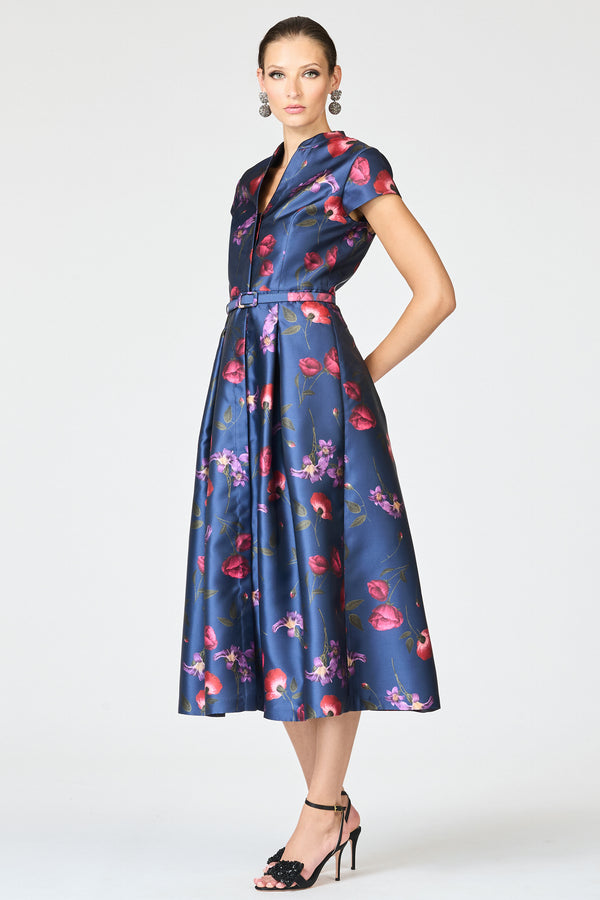 Sachin & Babi MARTINE DRESS - MIDNIGHT JARDIN