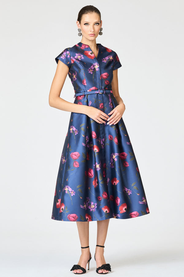 sachin & babi MARTINE DRESS - MIDNIGHT JARDIN