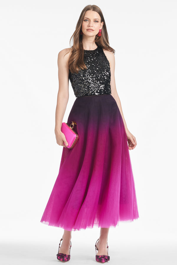 Sachin & Babi Maxine Skirt - Plum Ombre