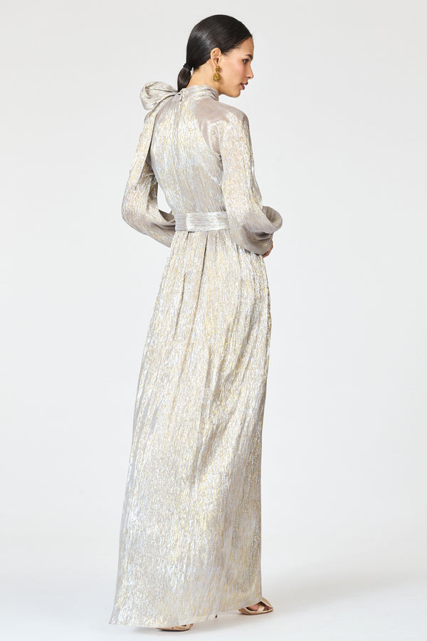 Sachin & Babi METALLIC VERA GOWN - METALLIC