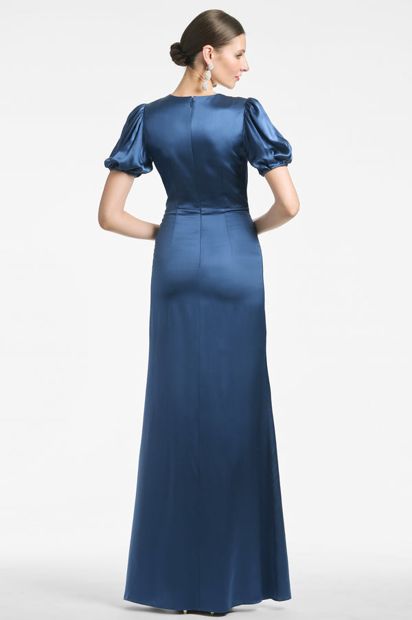 Sachin & Babi Mila Gown - Indigo