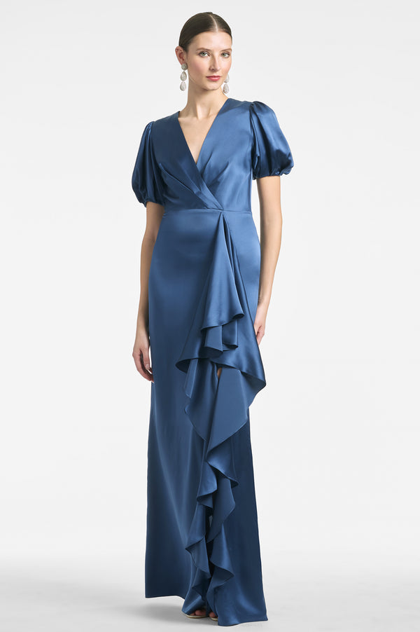 sachin & babi Mila Gown - Indigo