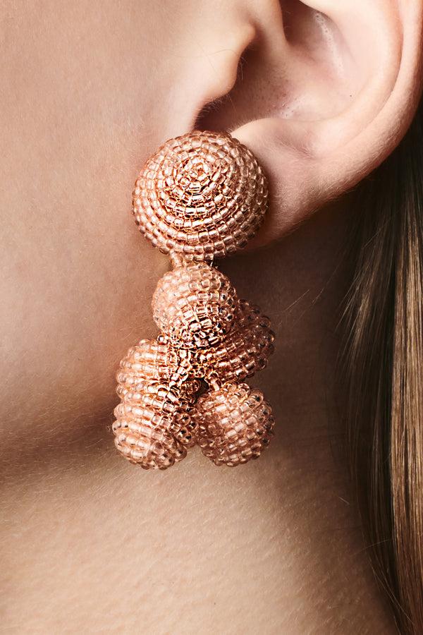 sachin & babi MINI COCONUTS EARRINGS - PETAL