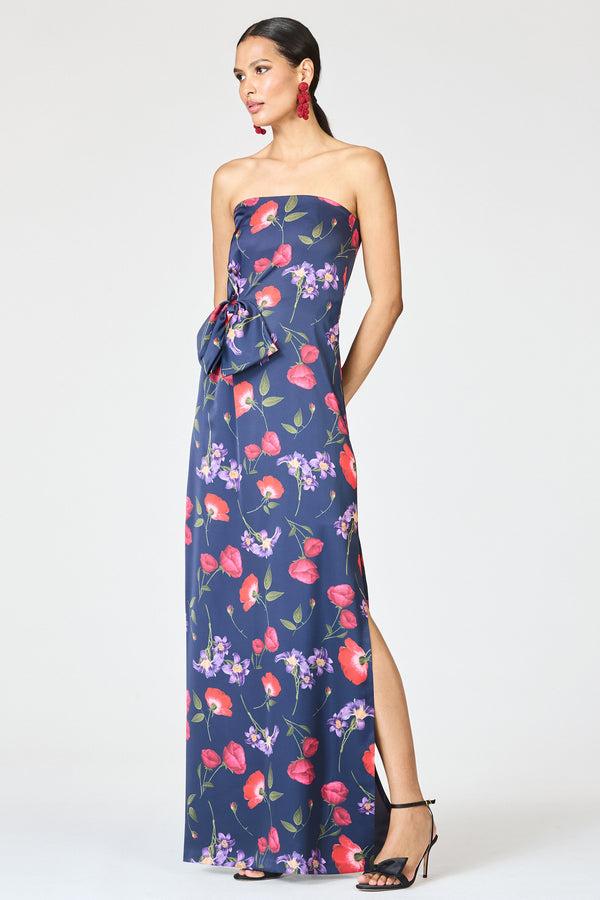 sachin & babi MONROE GOWN - MIDNIGHT JARDIN