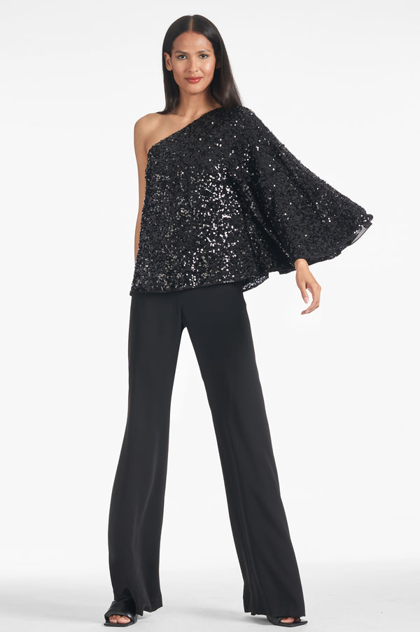 sachin & babi Morgan Top - Black Sequins - Final Sale